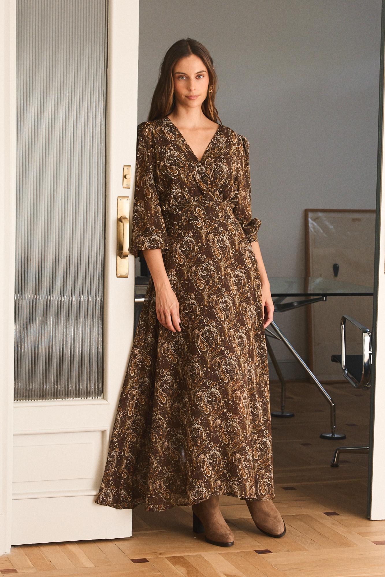 Vestido comprido Elyn