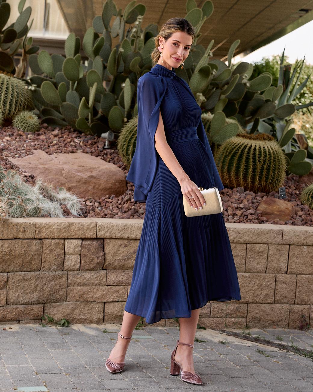 Vestido Longo Liso