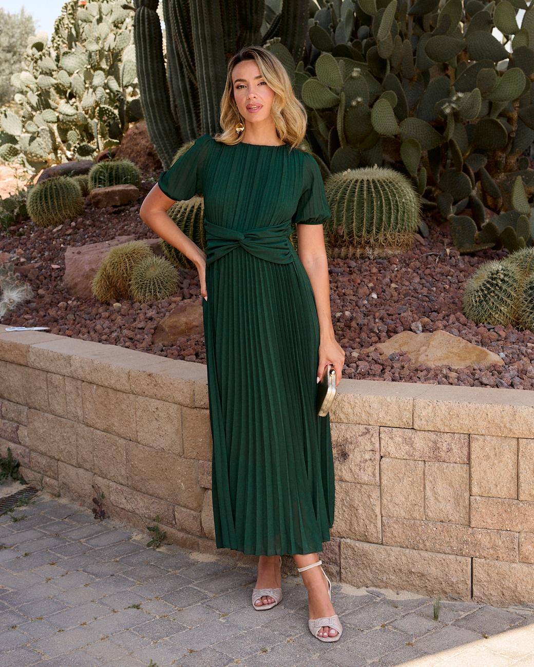 Vestido Plissado Eulalia