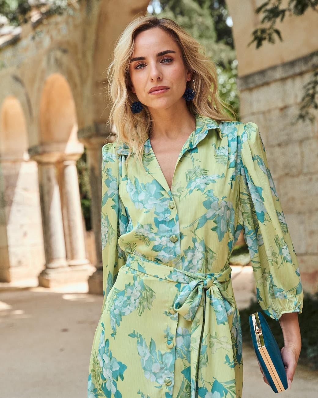 Vestido Flores Plenia