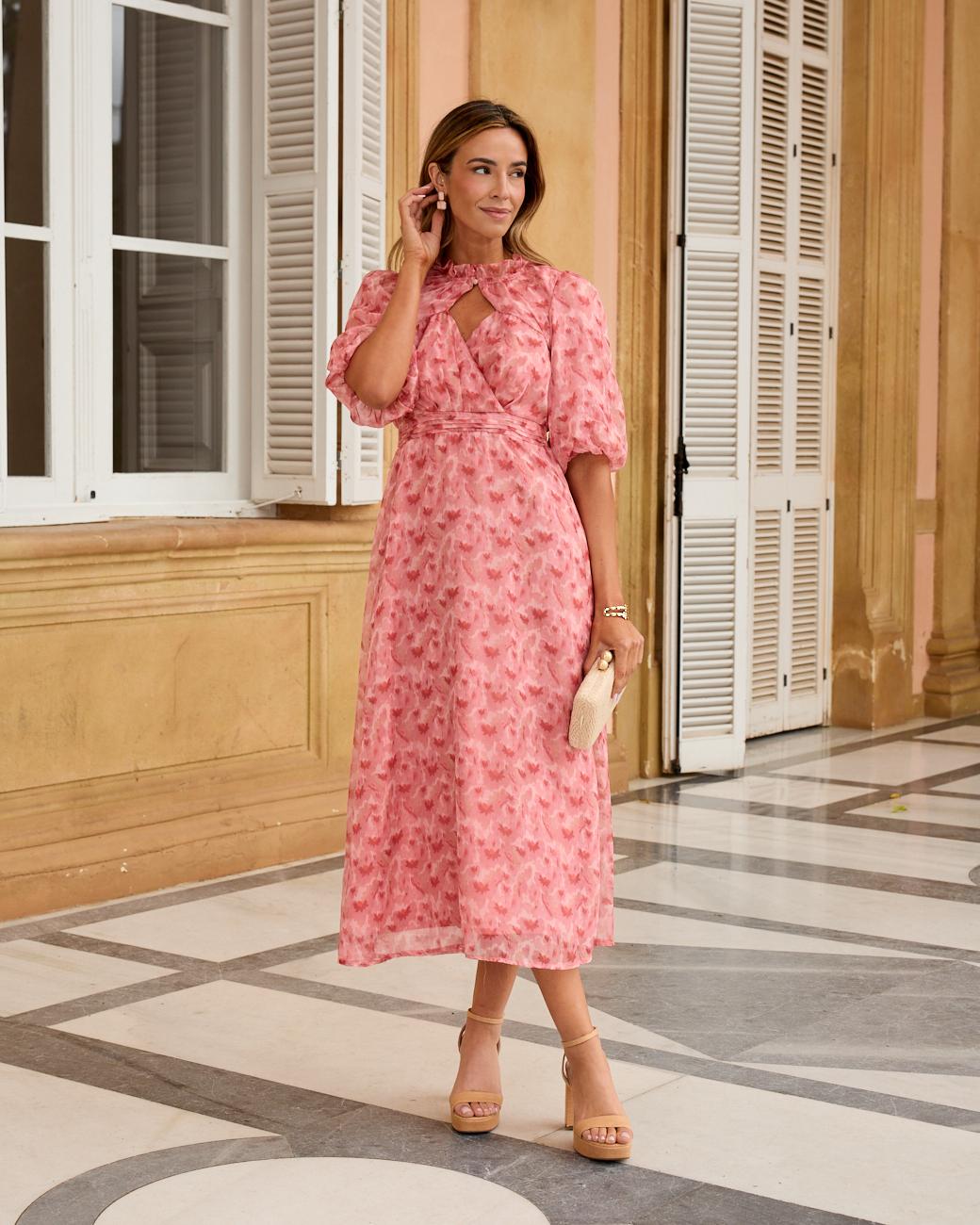 Vestido Convidada Elsa