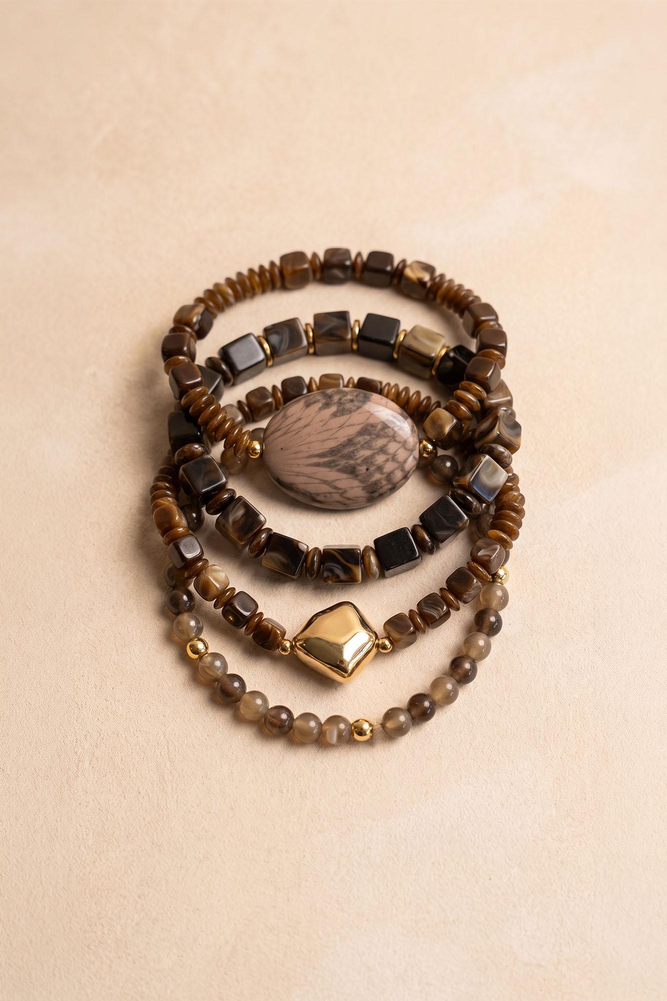 Pulseira com pedras Micaela