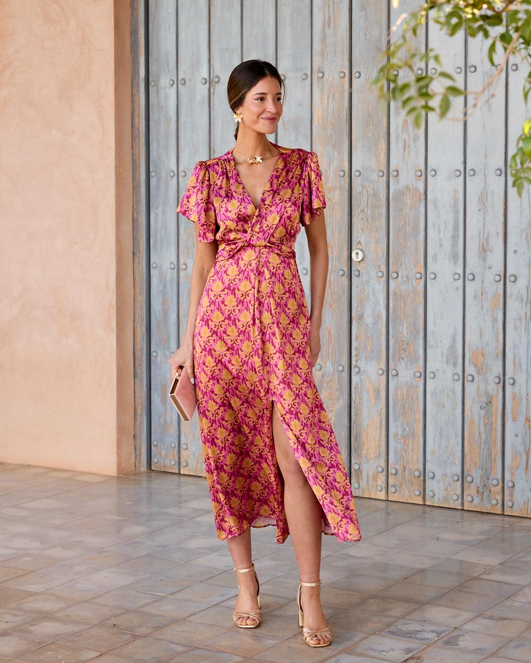 Vestido com Decote Nicoletta