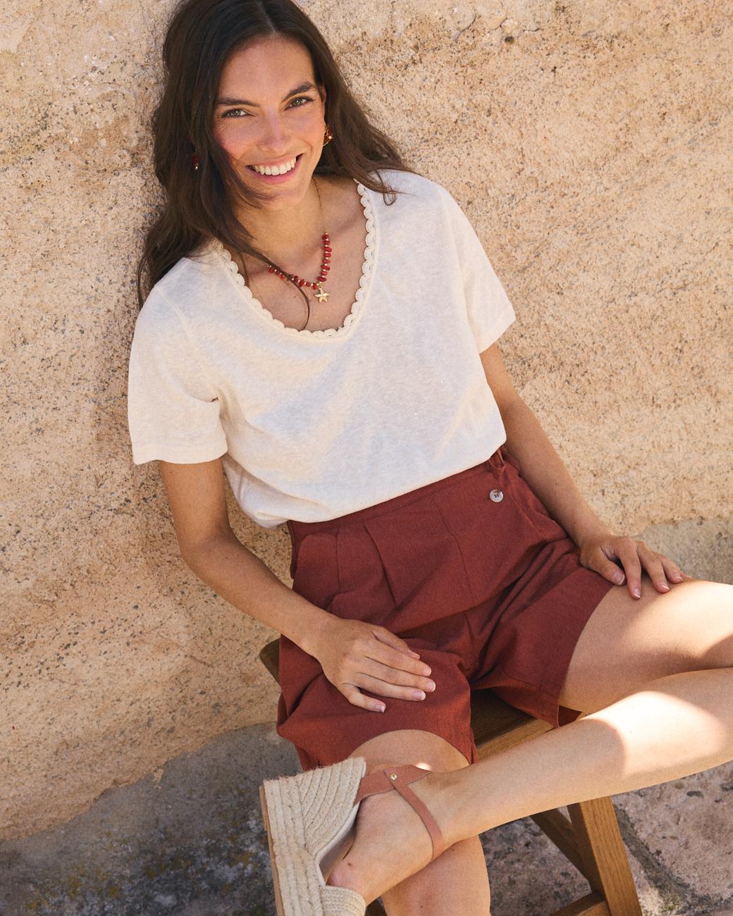 T-shirt de Croché Mila