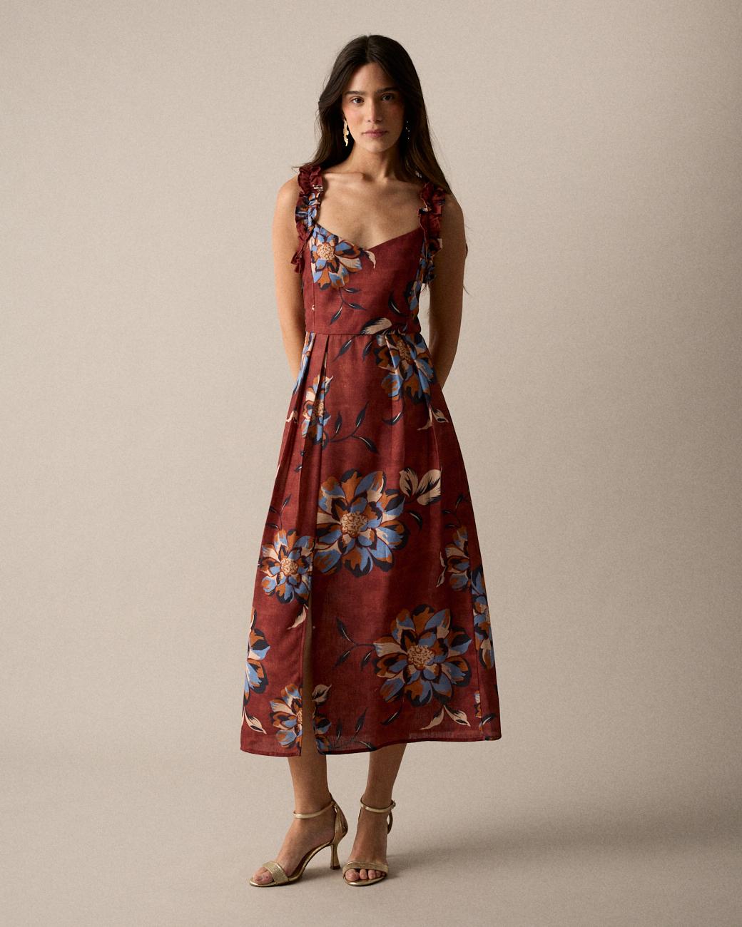 Vestido Vermelho Tere