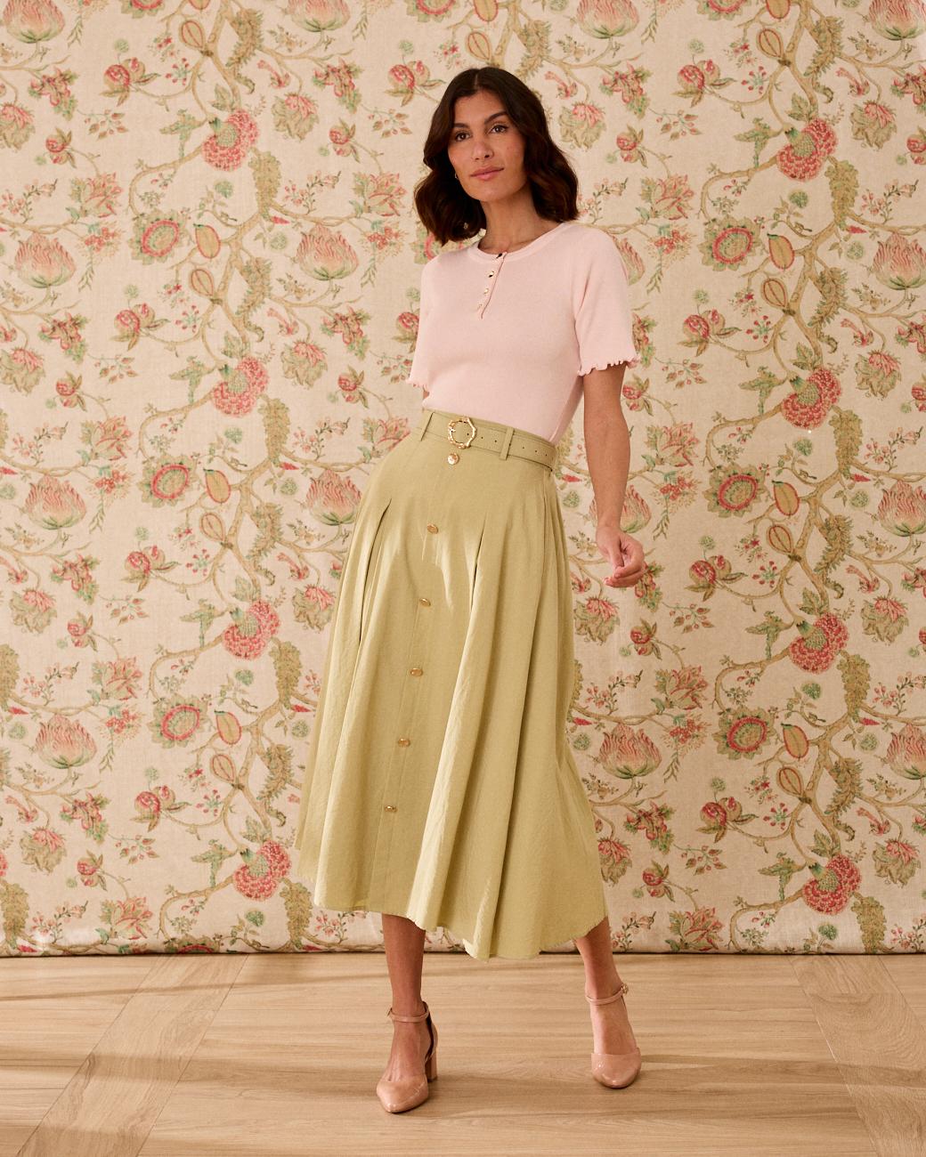 Saia midi Clarise