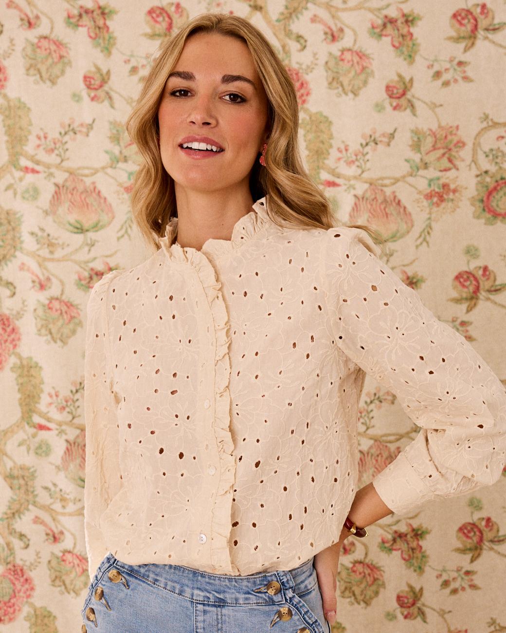 Camisa Bordada Casilda