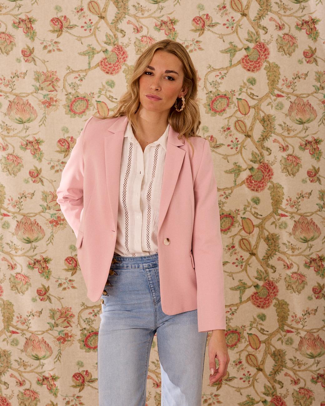 Blazer com Lapela Norma