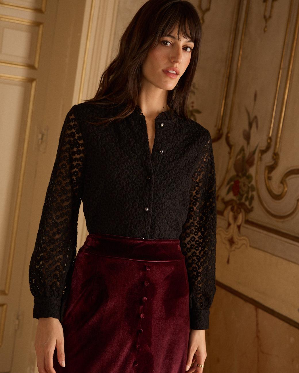 Blusa de Renda Coralie