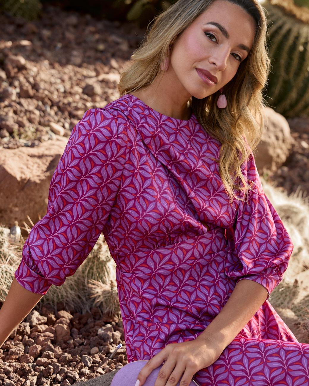 Vestido Estampado Maraba