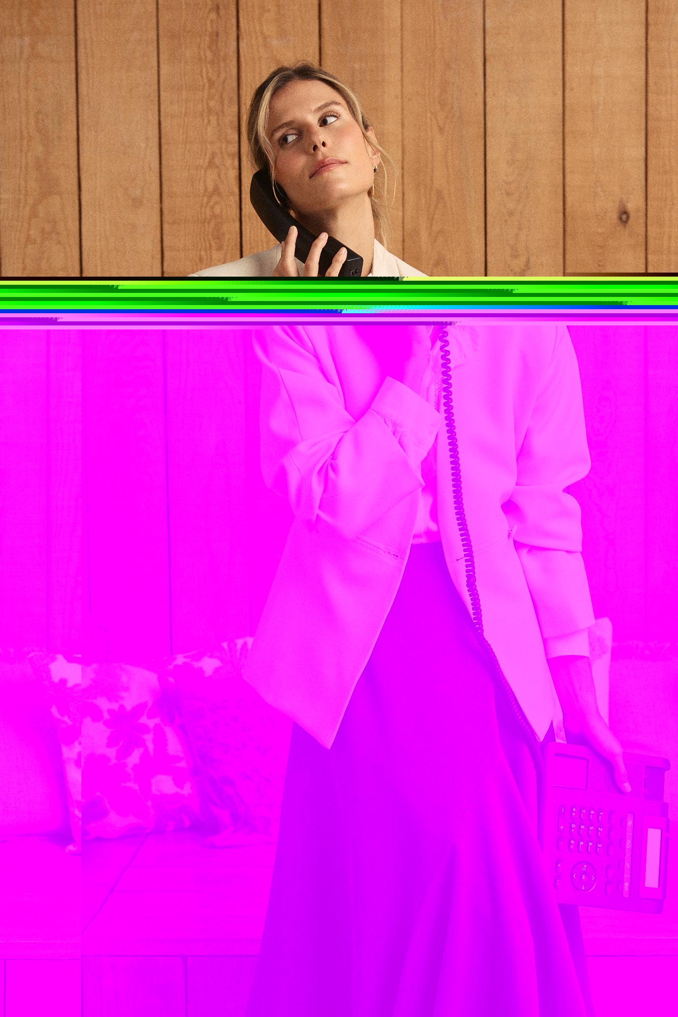 Blazer Botones Fenia