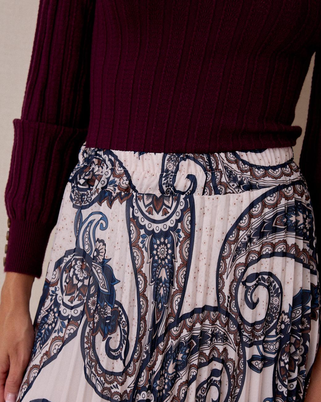 Saia Estampada Ramona