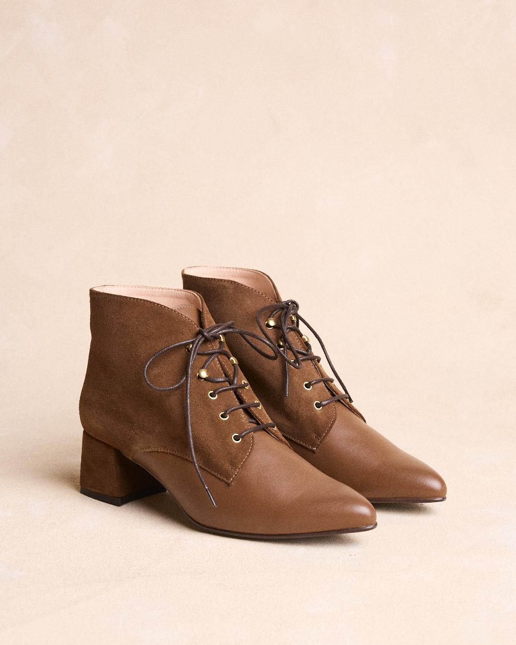 Botins de Salto com Atacadores Camila