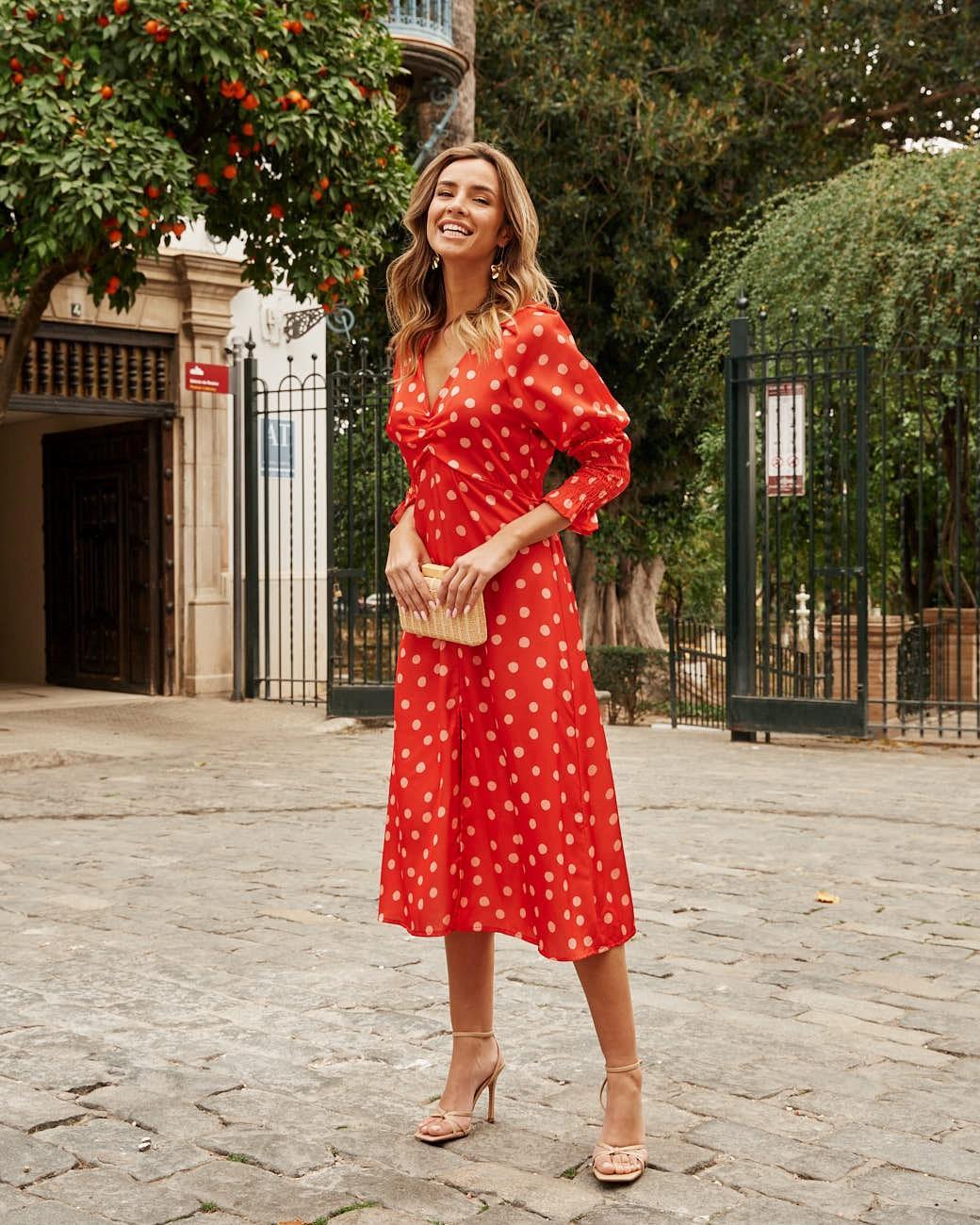 Vestido de Bolinhas Azucena