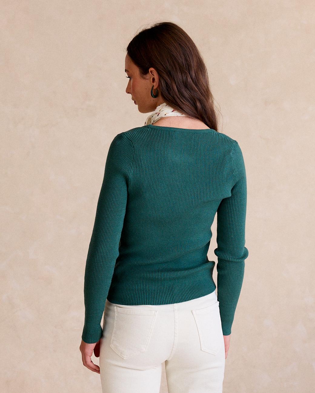 Camisola de Malha Verda