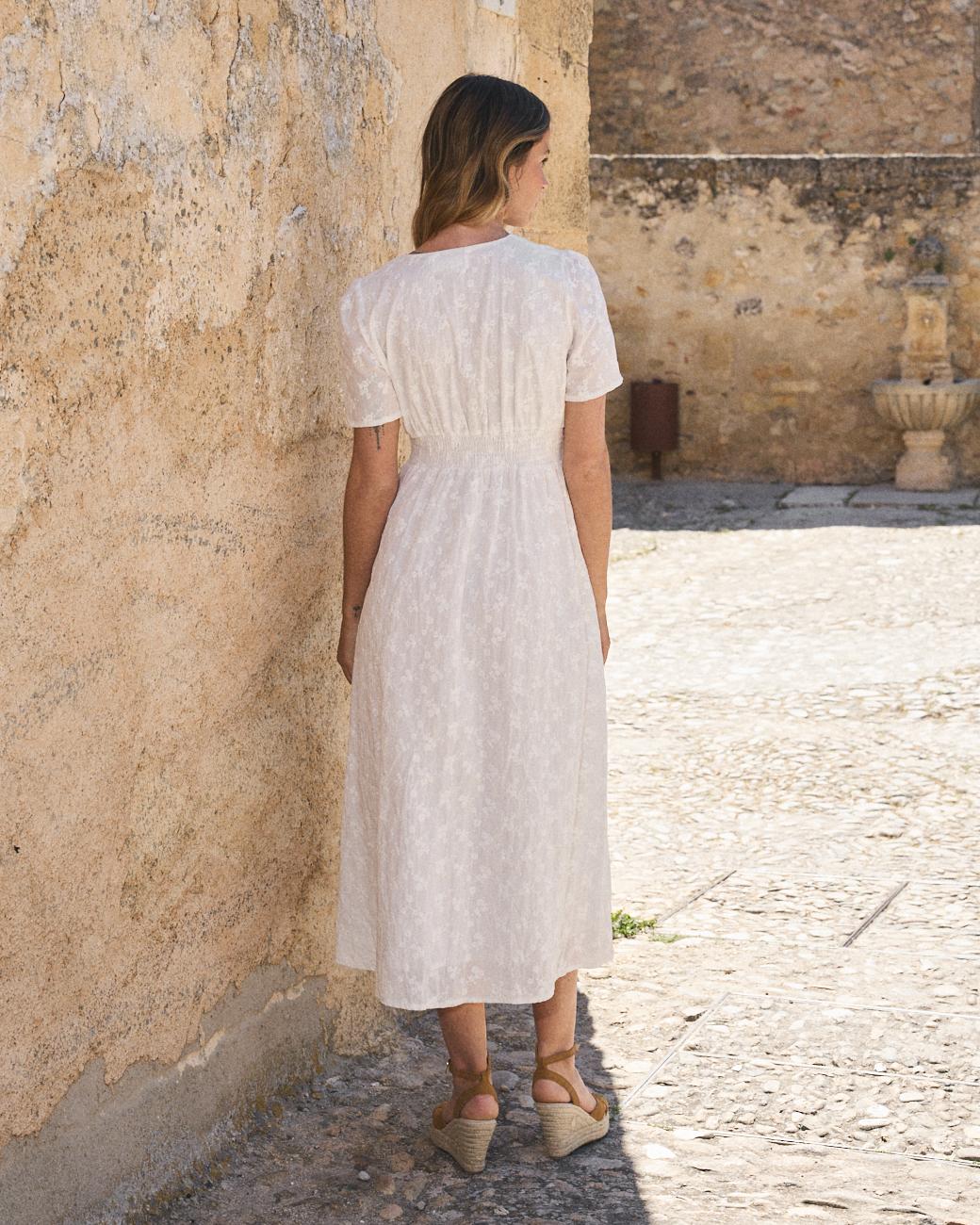 Vestido Bordado Alba