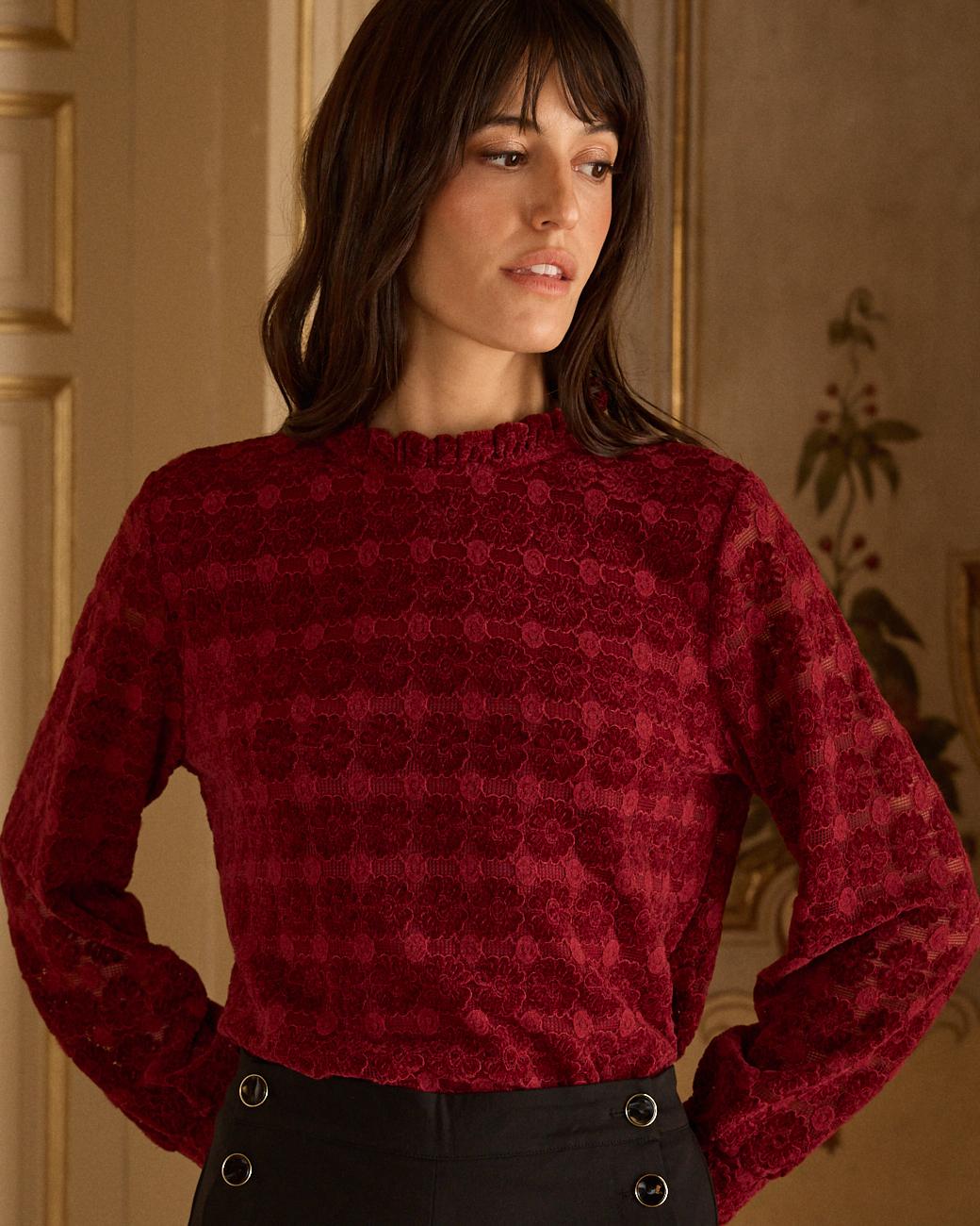 Top de Veludo Allie