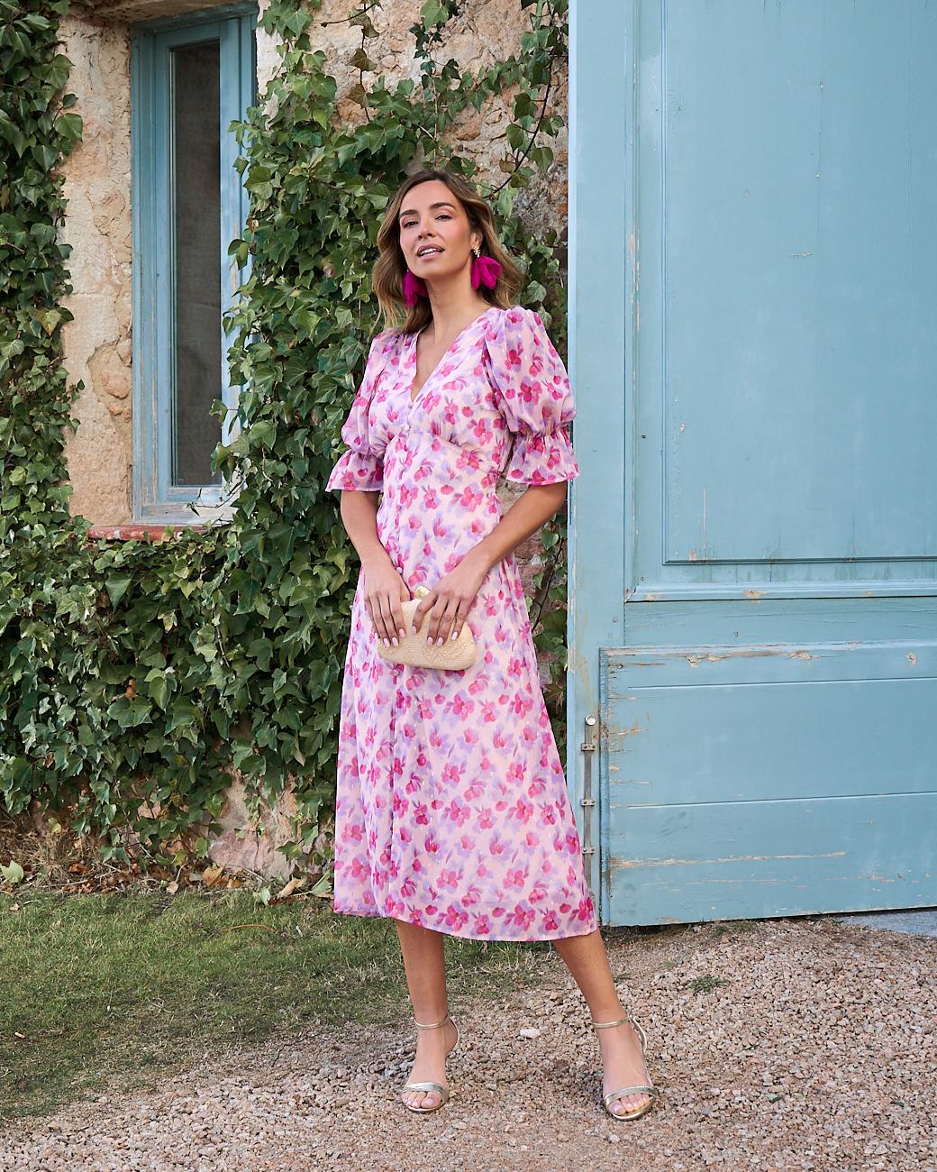 Vestido Estampado Sara