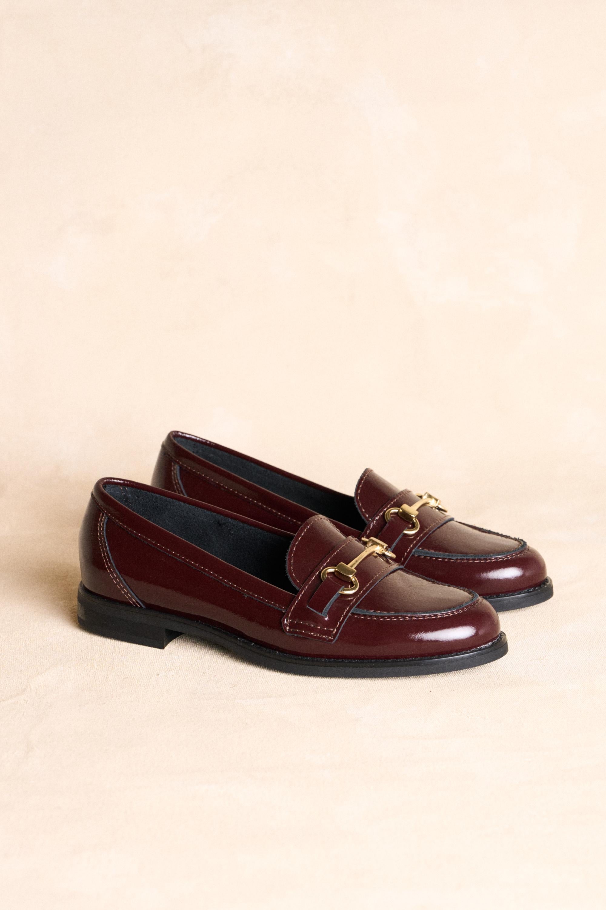 Mocassim de verniz Eloísa