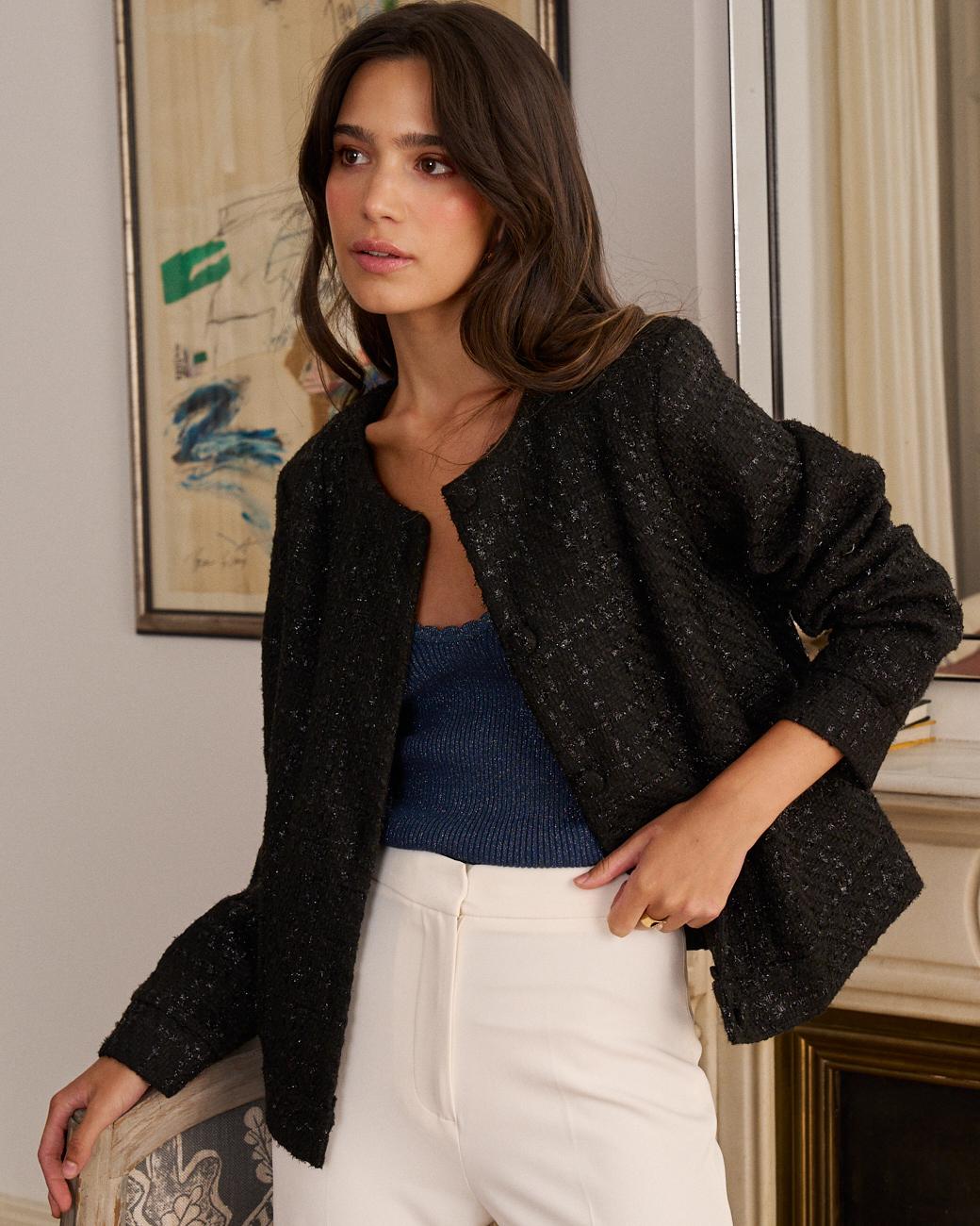 Casaco Lurex Gumia