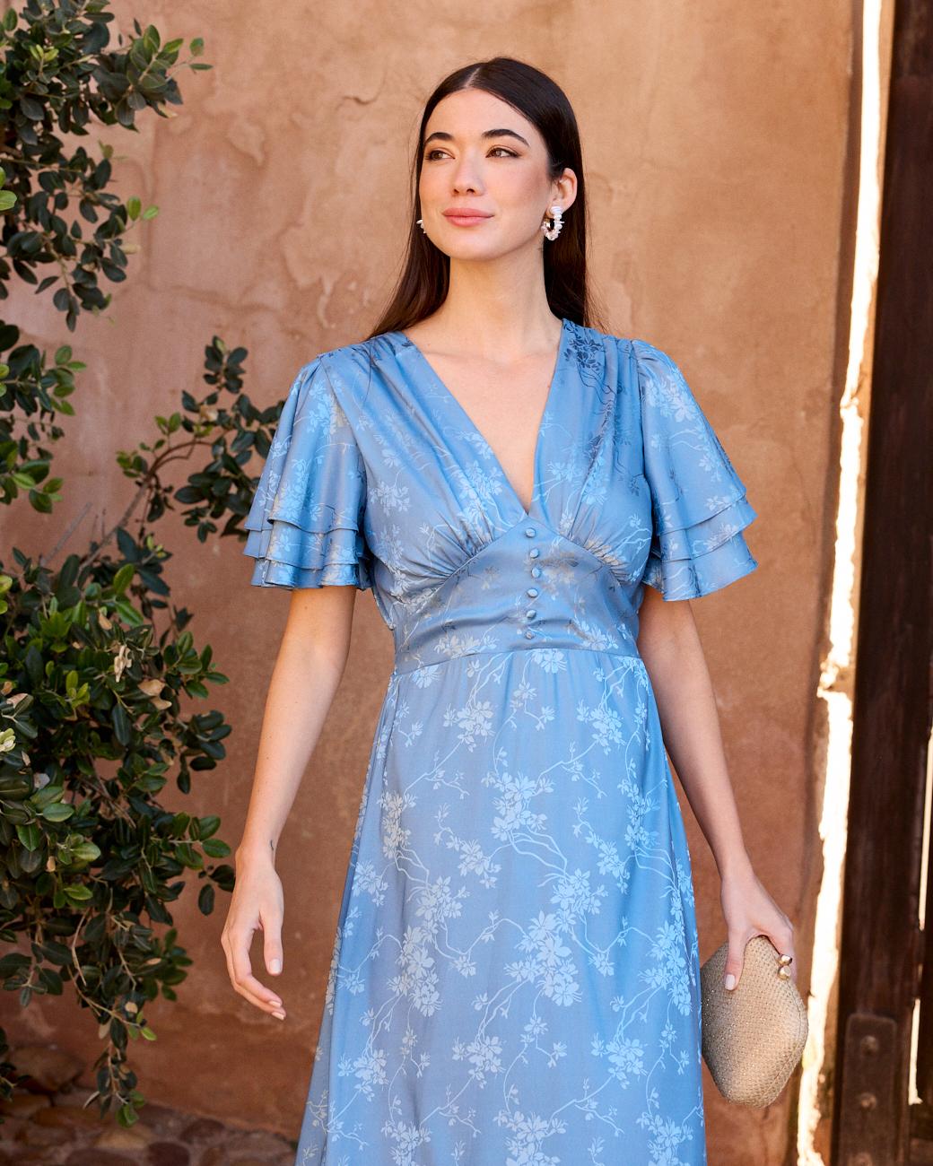 Vestido com Botões Celigny