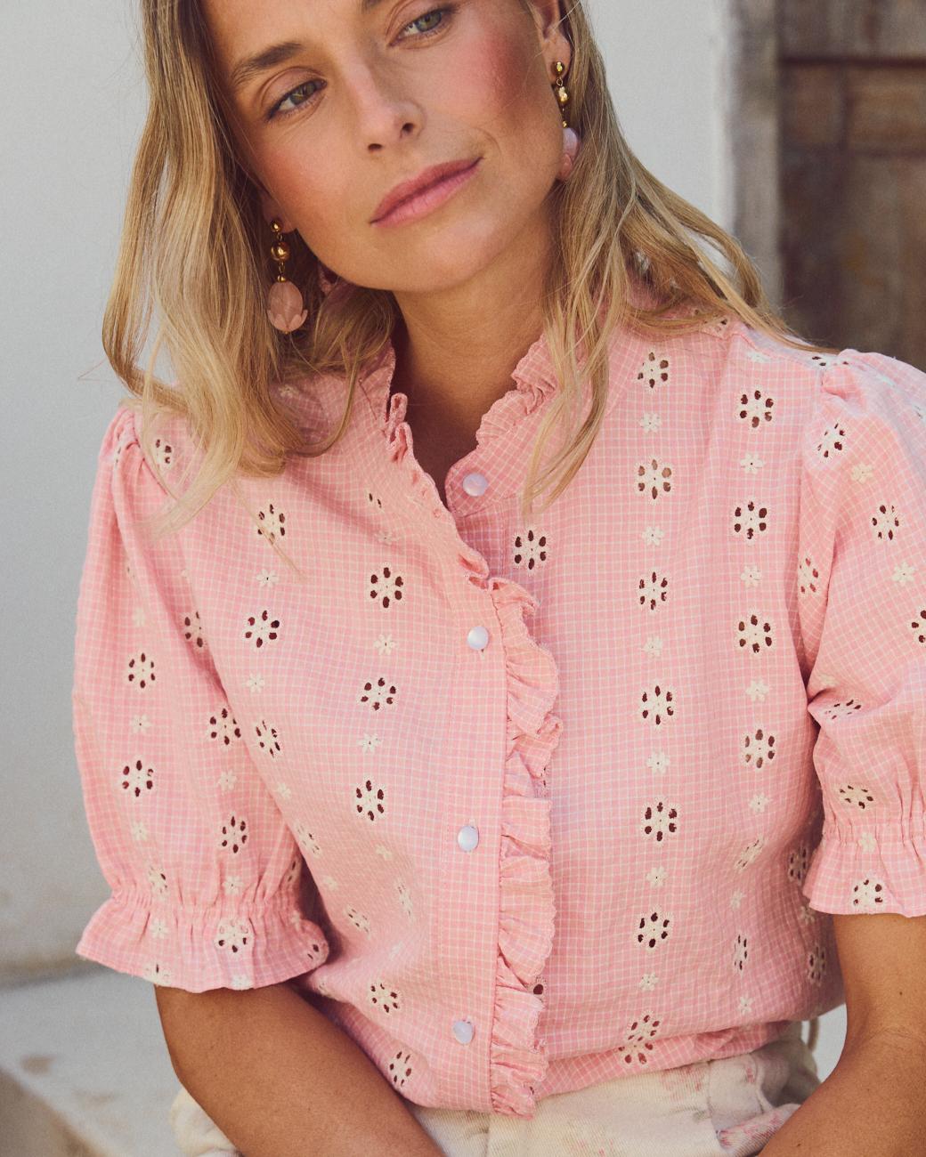 Blusa com Flor Naira