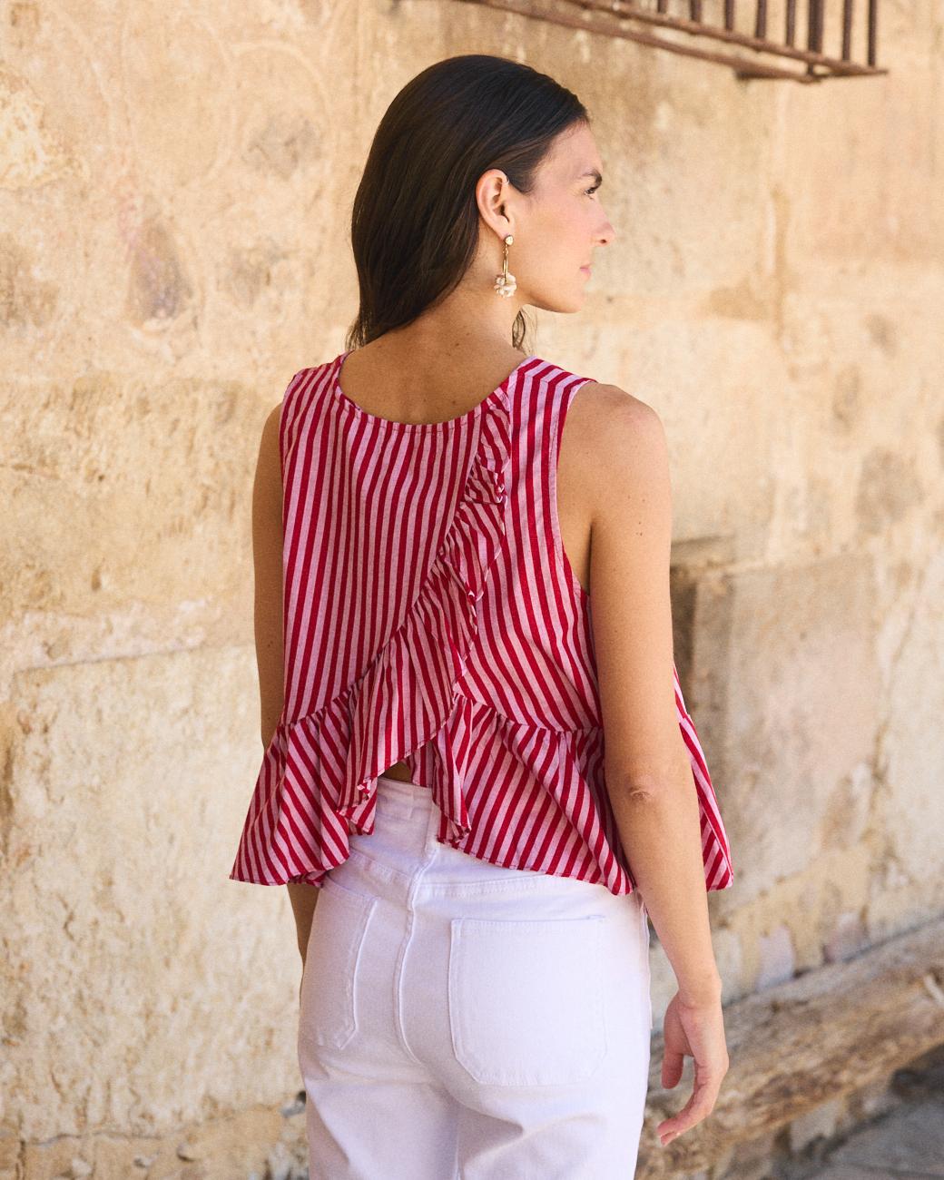 Top às Riscas Beatriz