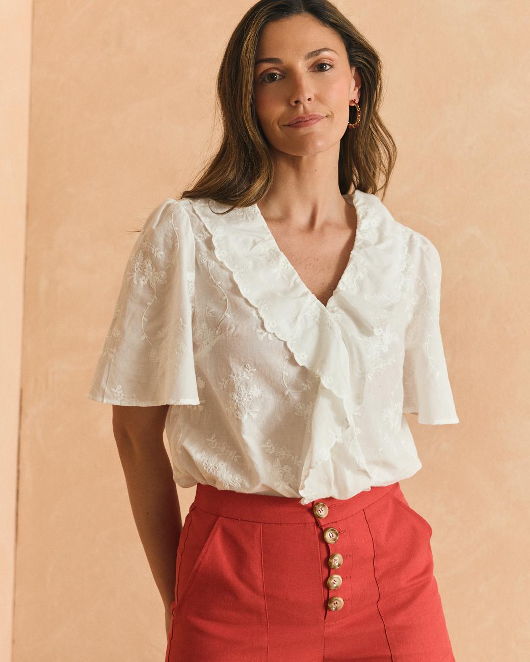 Blusa com Folho Pati