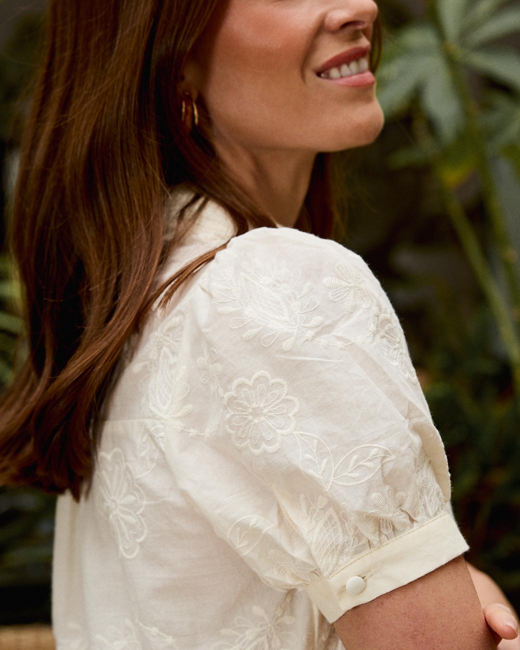 Blusa Branca Aurora