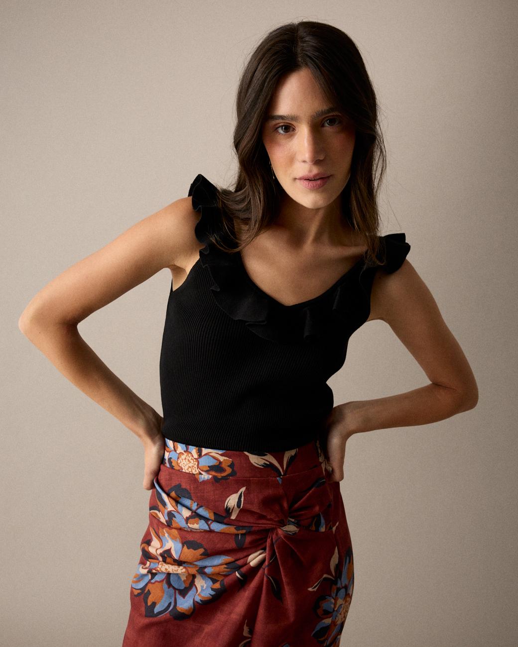 Top de Malha Celine