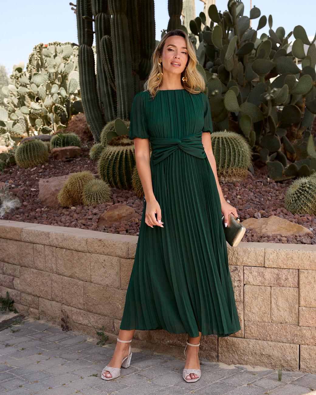 Vestido Plissado Eulalia