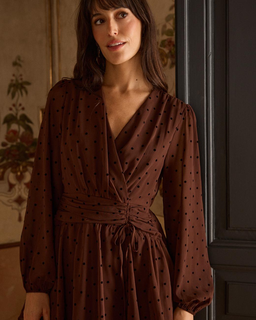 Vestido às Bolinhas Ceci