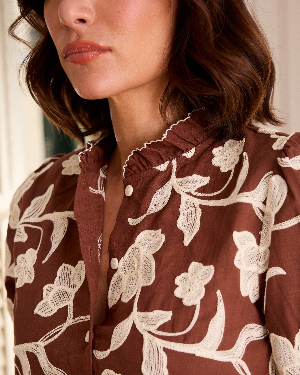 Blusa Bordada Merce