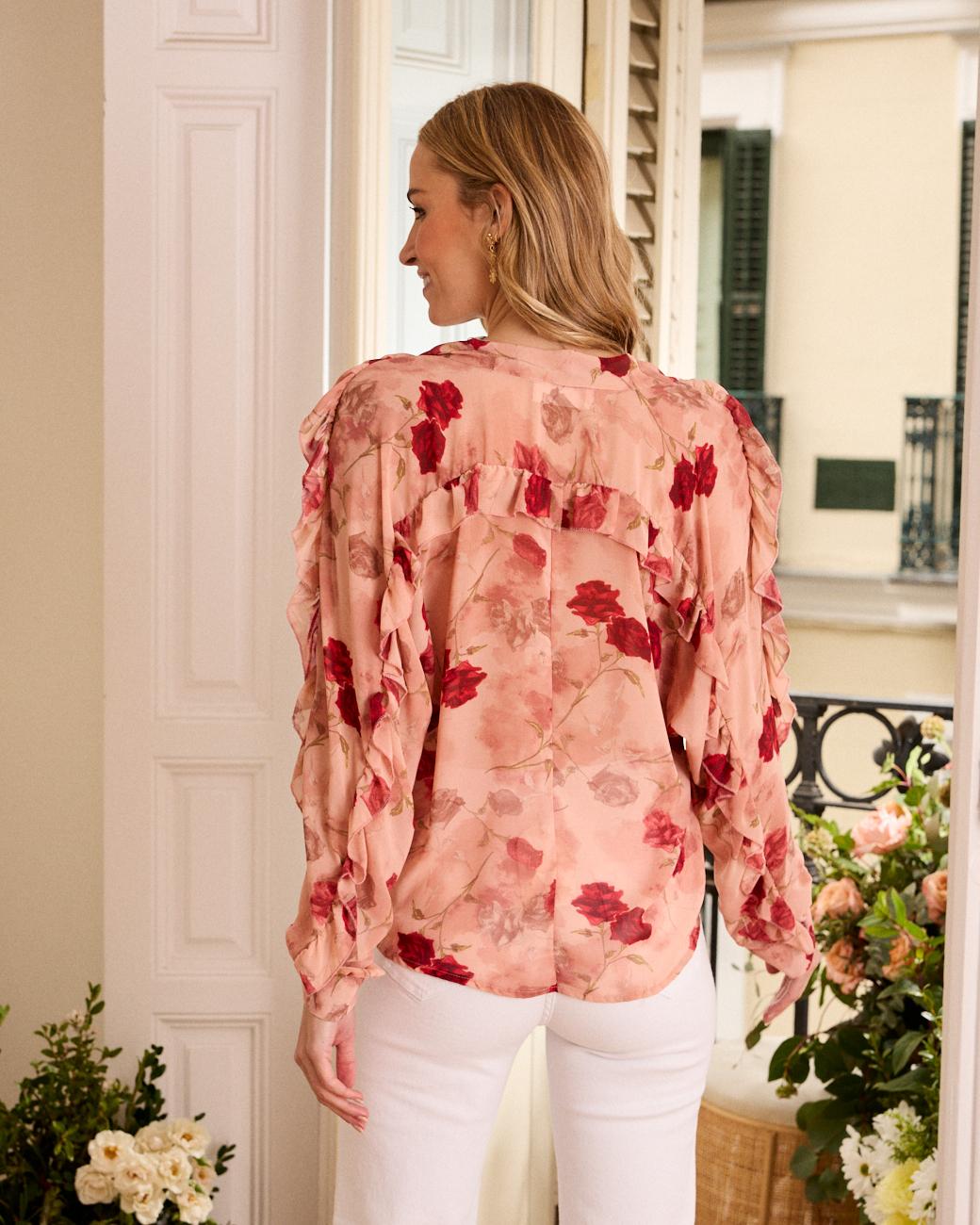 Blusa com laçada Sabrina