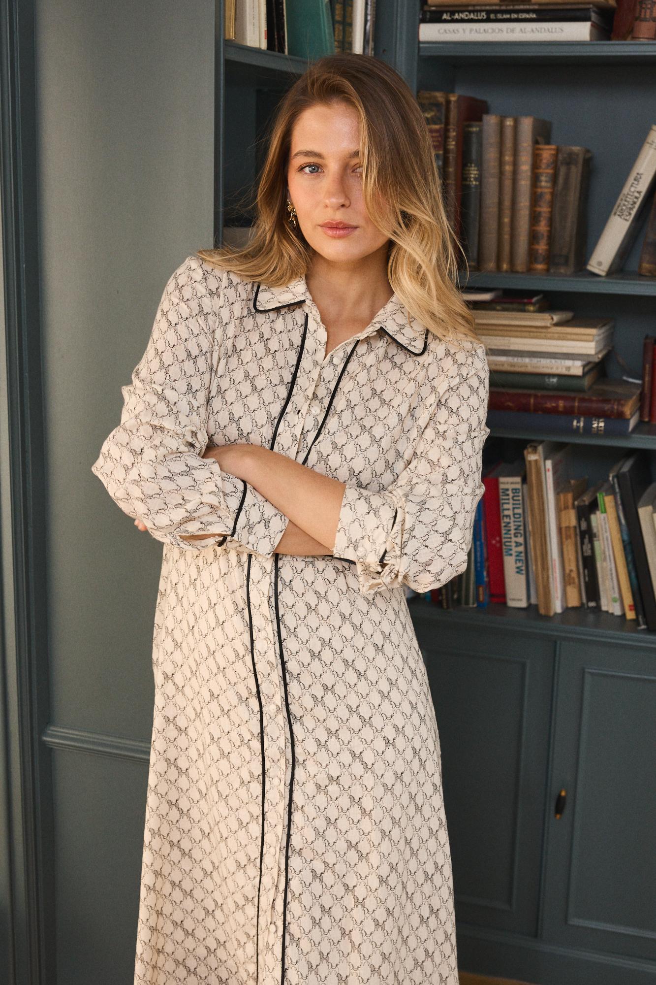 Vestido-camisa Milos
