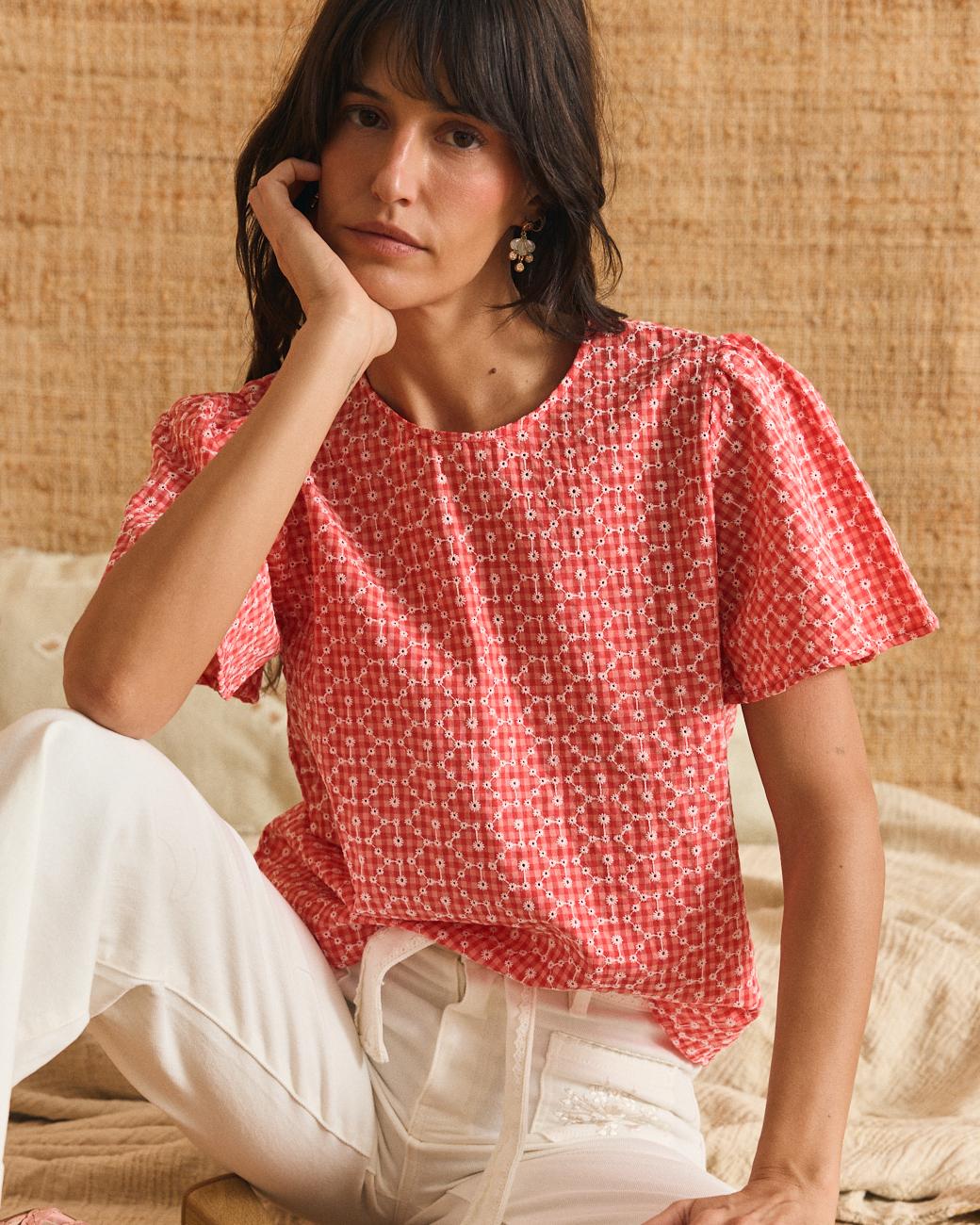 Blusa com mangas Paula