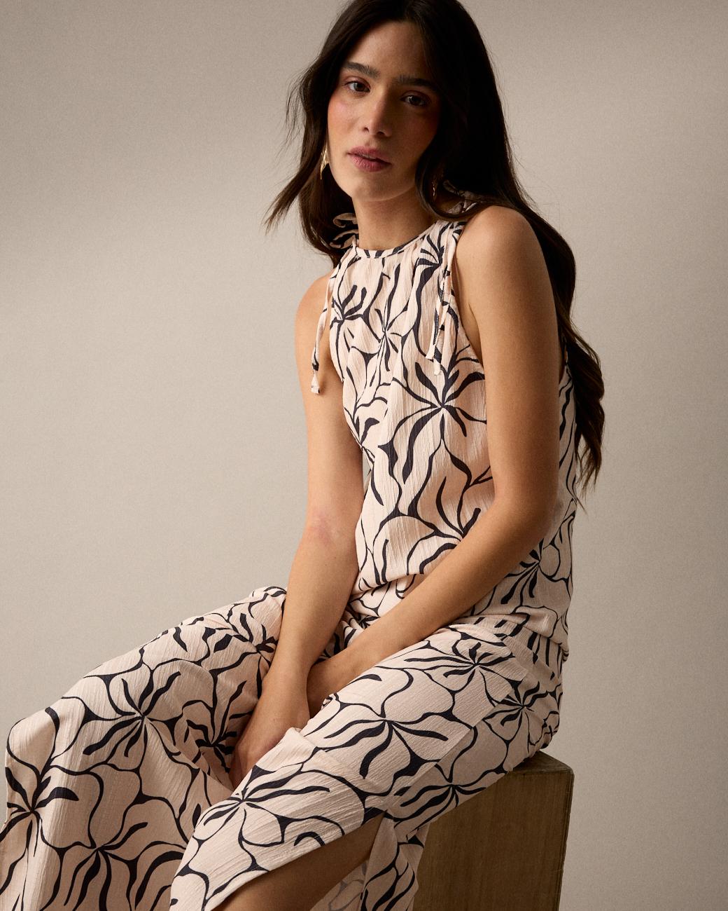 Vestido Cru Aran