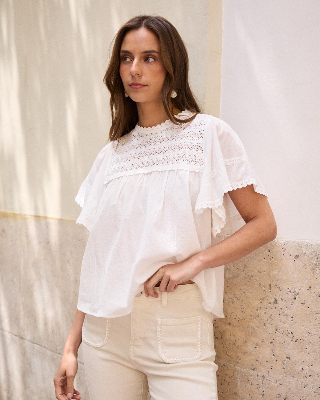 Blusa Renda Sarah