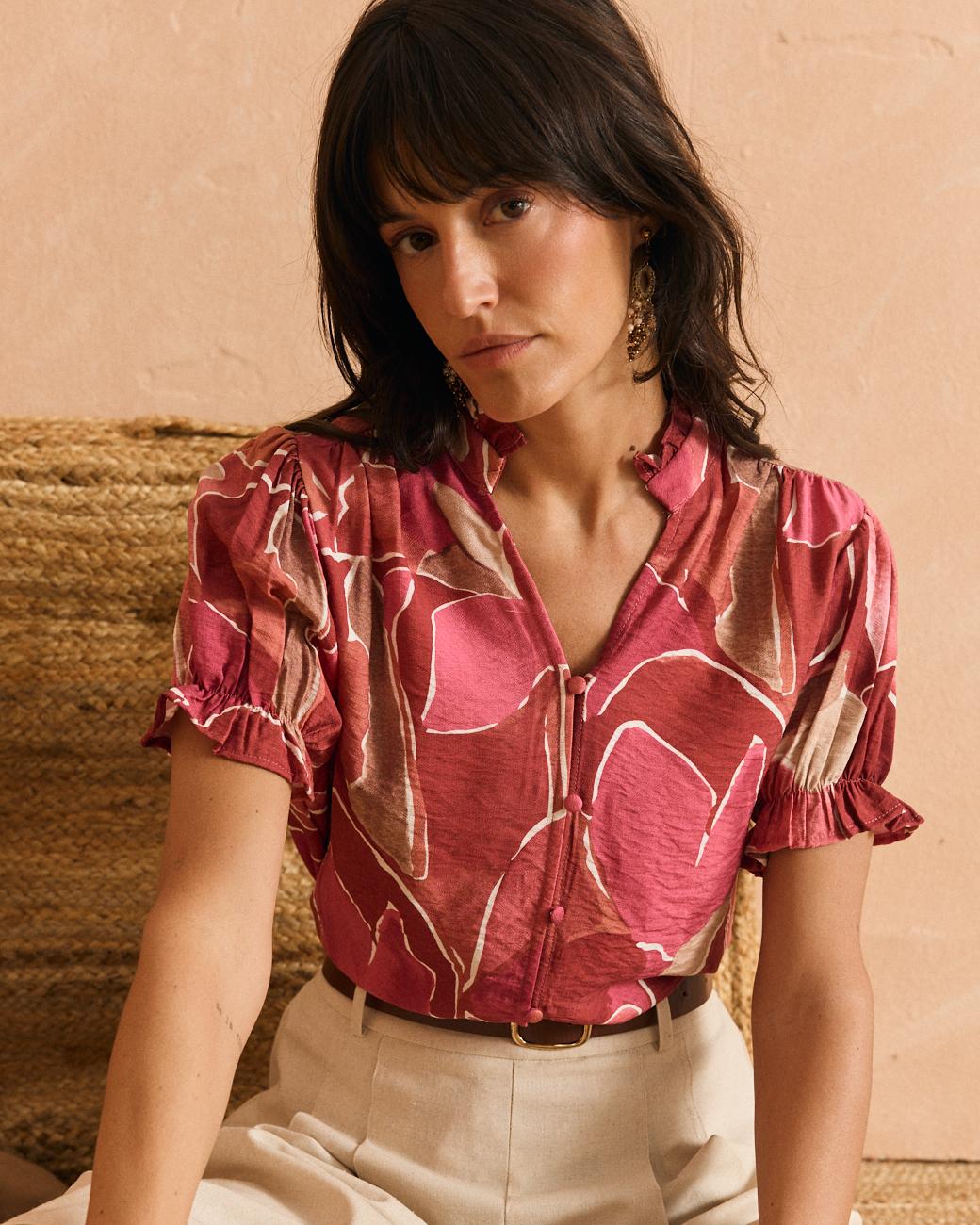 Blusa com Botões Casilda