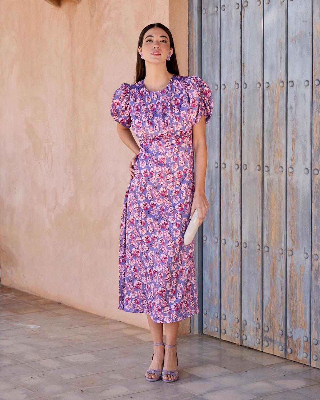 Vestido com Mangas Martina