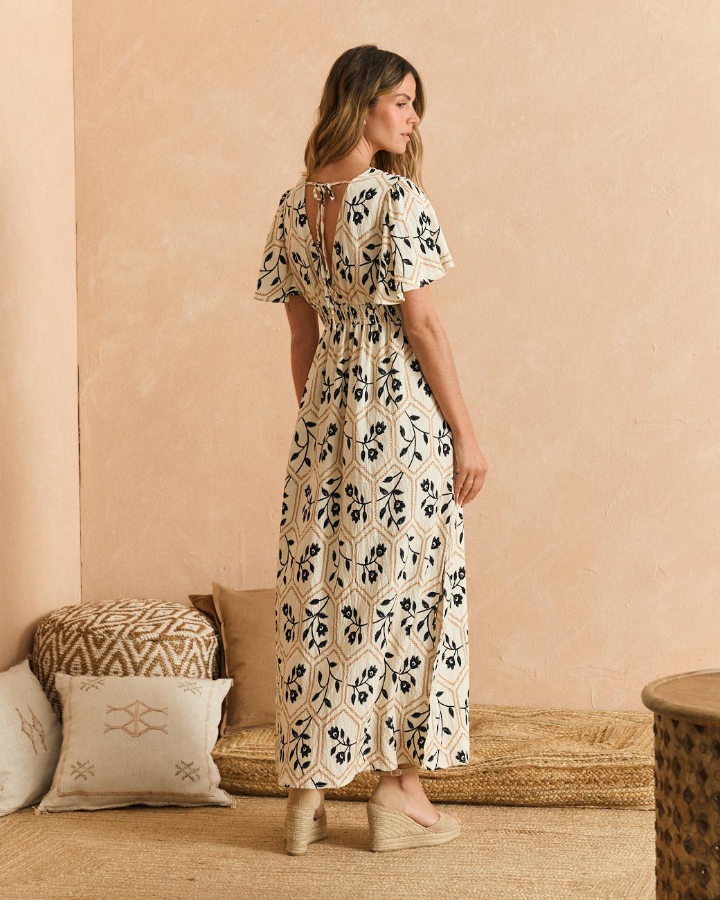 Vestido Bege Elsa
