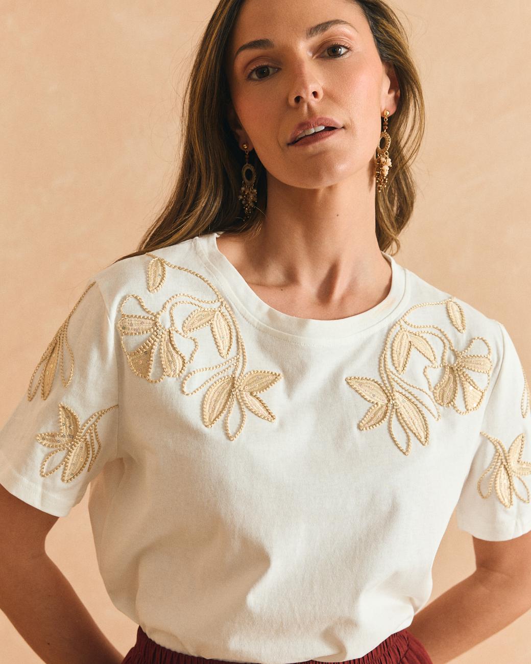 T-shirt Detalhe Desiré