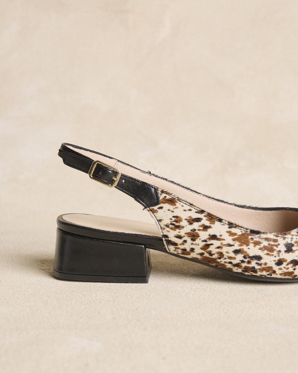 Sapatos Destalonados Animal Fidelia