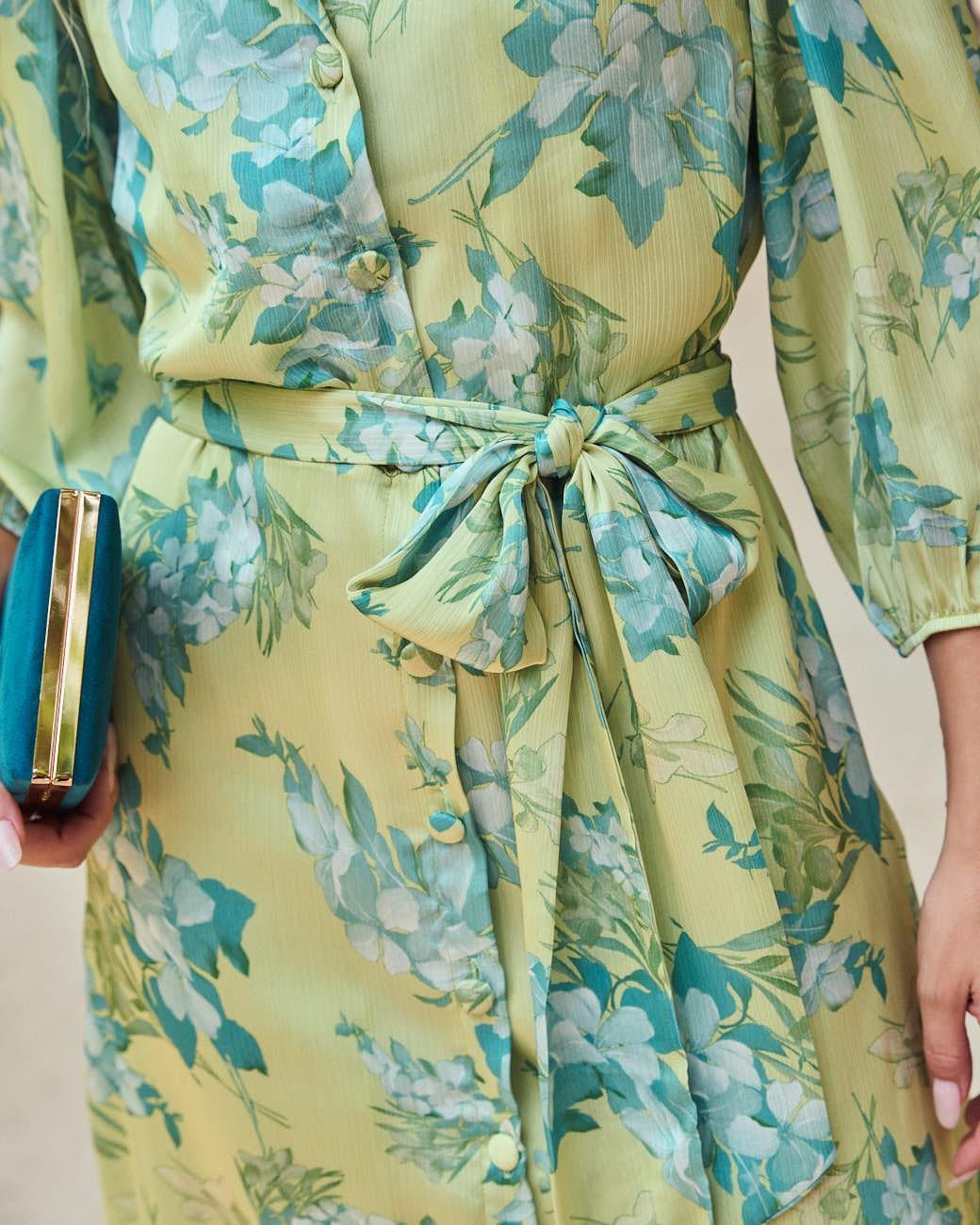 Vestido Flores Plenia