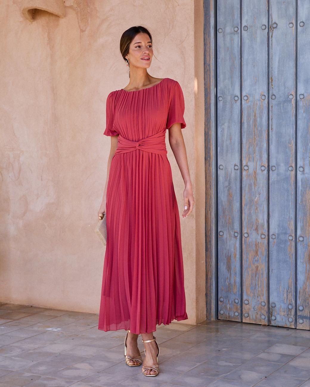 Vestido Plissado Candela