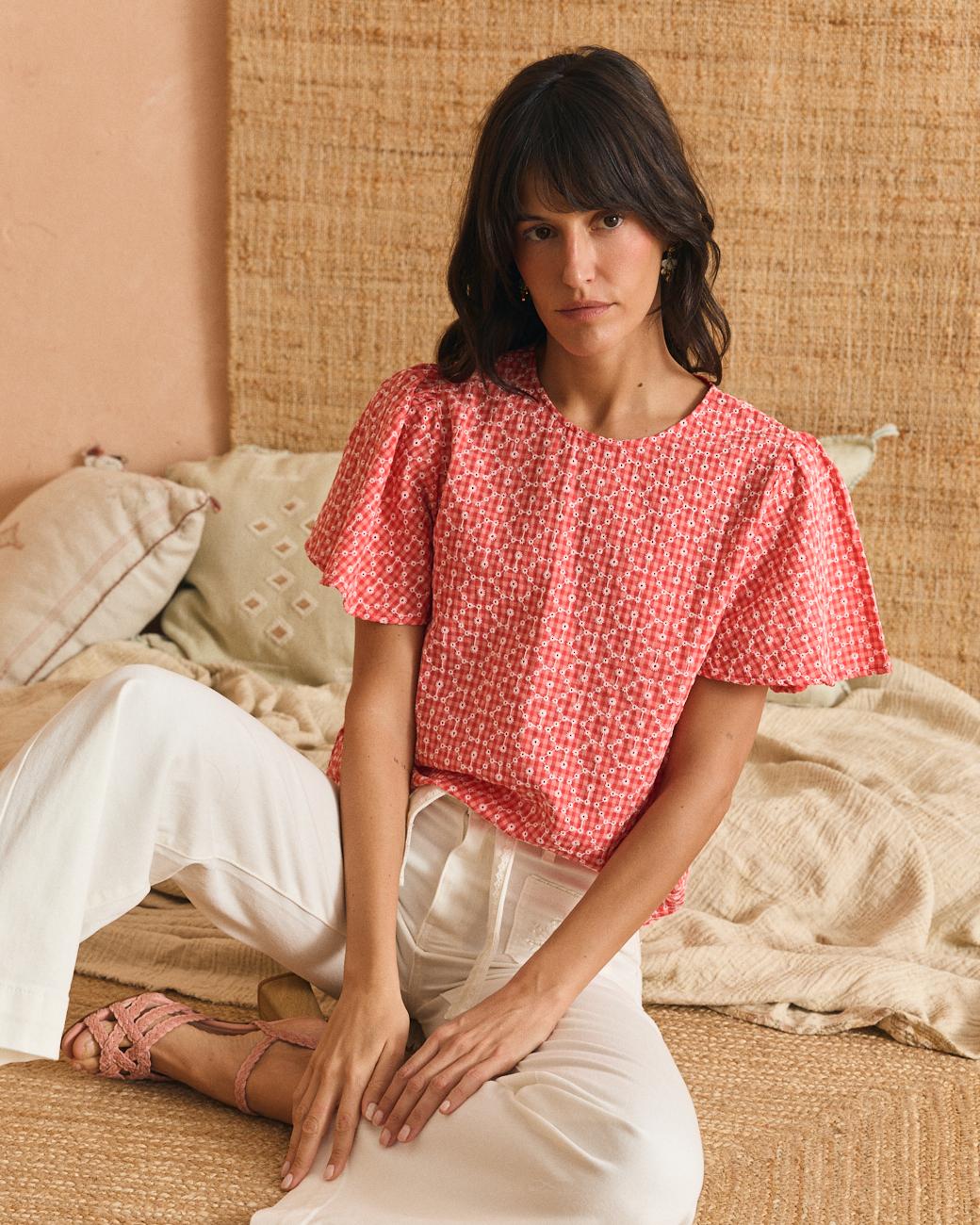 Blusa com mangas Paula