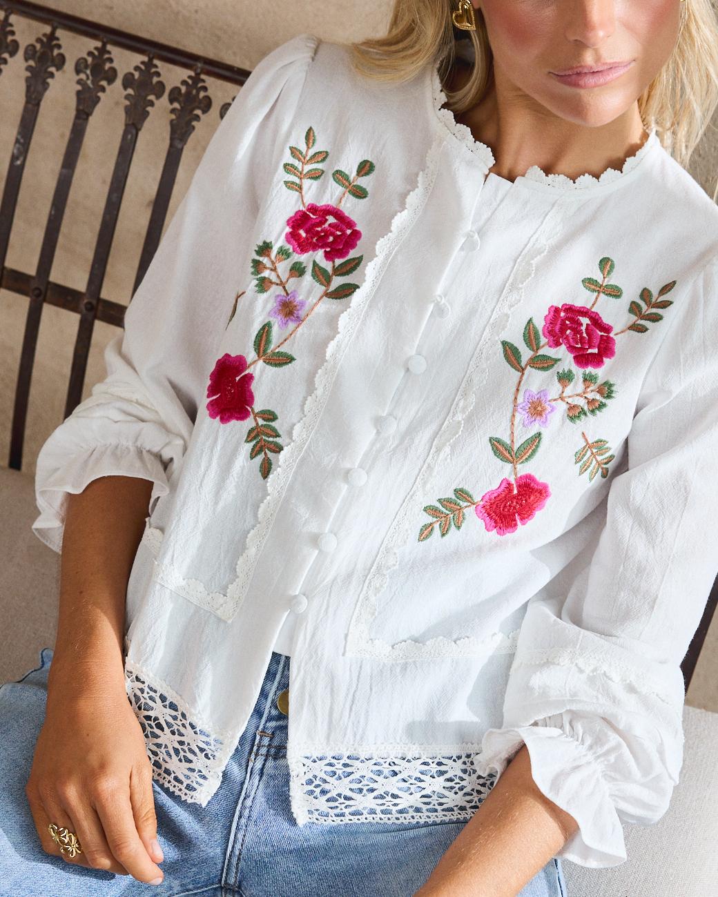 Blusa com Renda Miriam