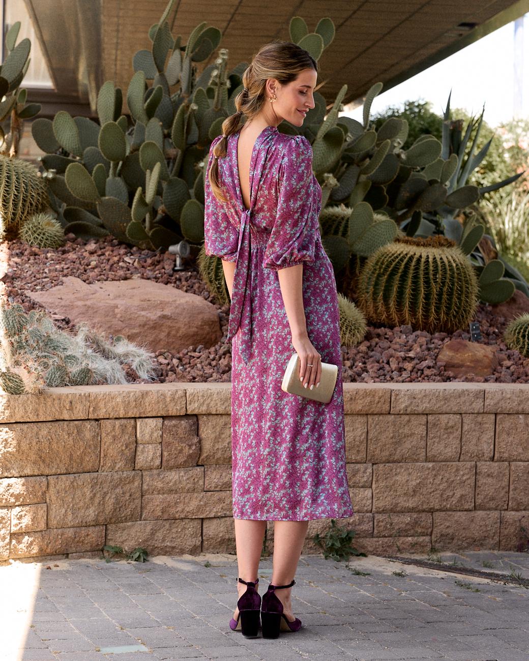 Vestido Longo Estampado Min