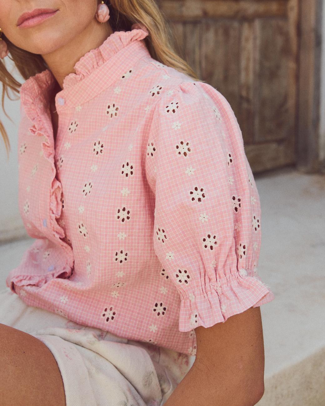 Blusa com Flor Naira
