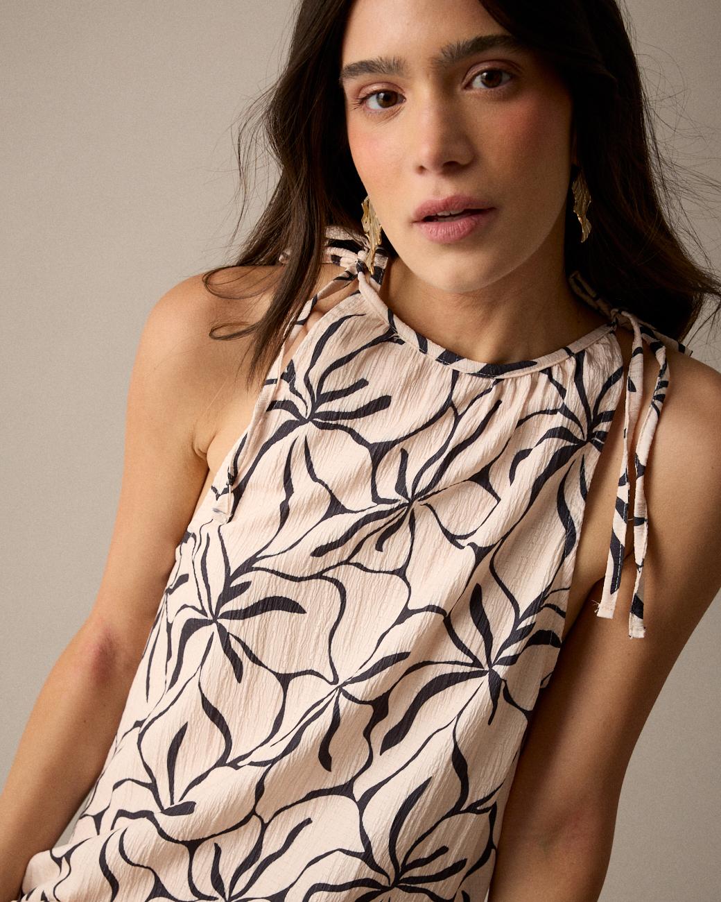 Vestido Cru Aran